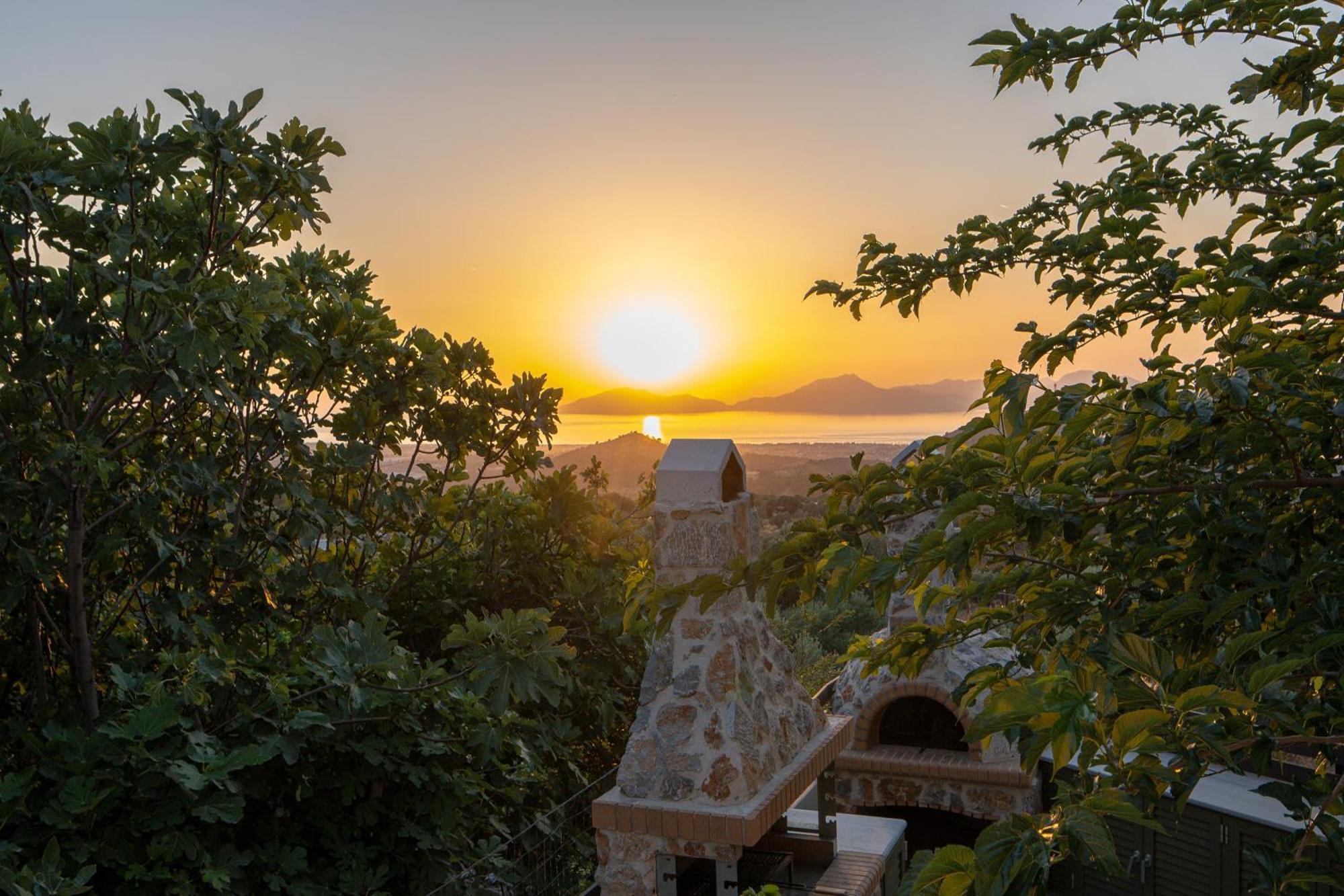Villa Rosa - Luxury Villas With Panoramic Views Lagoudi Zia Dış mekan fotoğraf