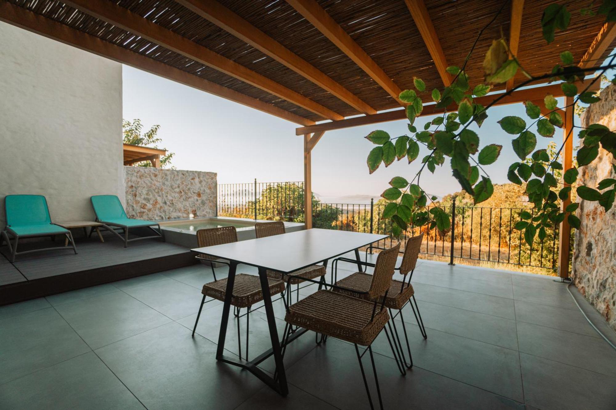Villa Rosa - Luxury Villas With Panoramic Views Lagoudi Zia Dış mekan fotoğraf