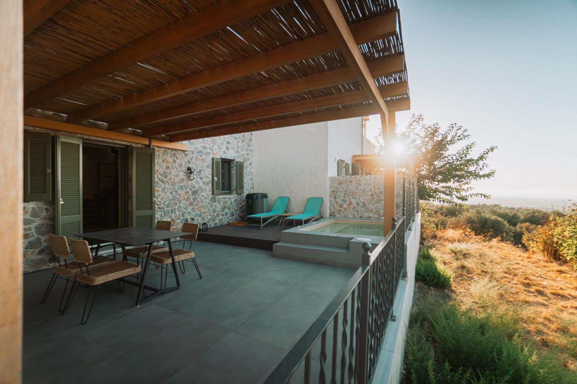 Villa Rosa - Luxury Villas With Panoramic Views Lagoudi Zia Dış mekan fotoğraf