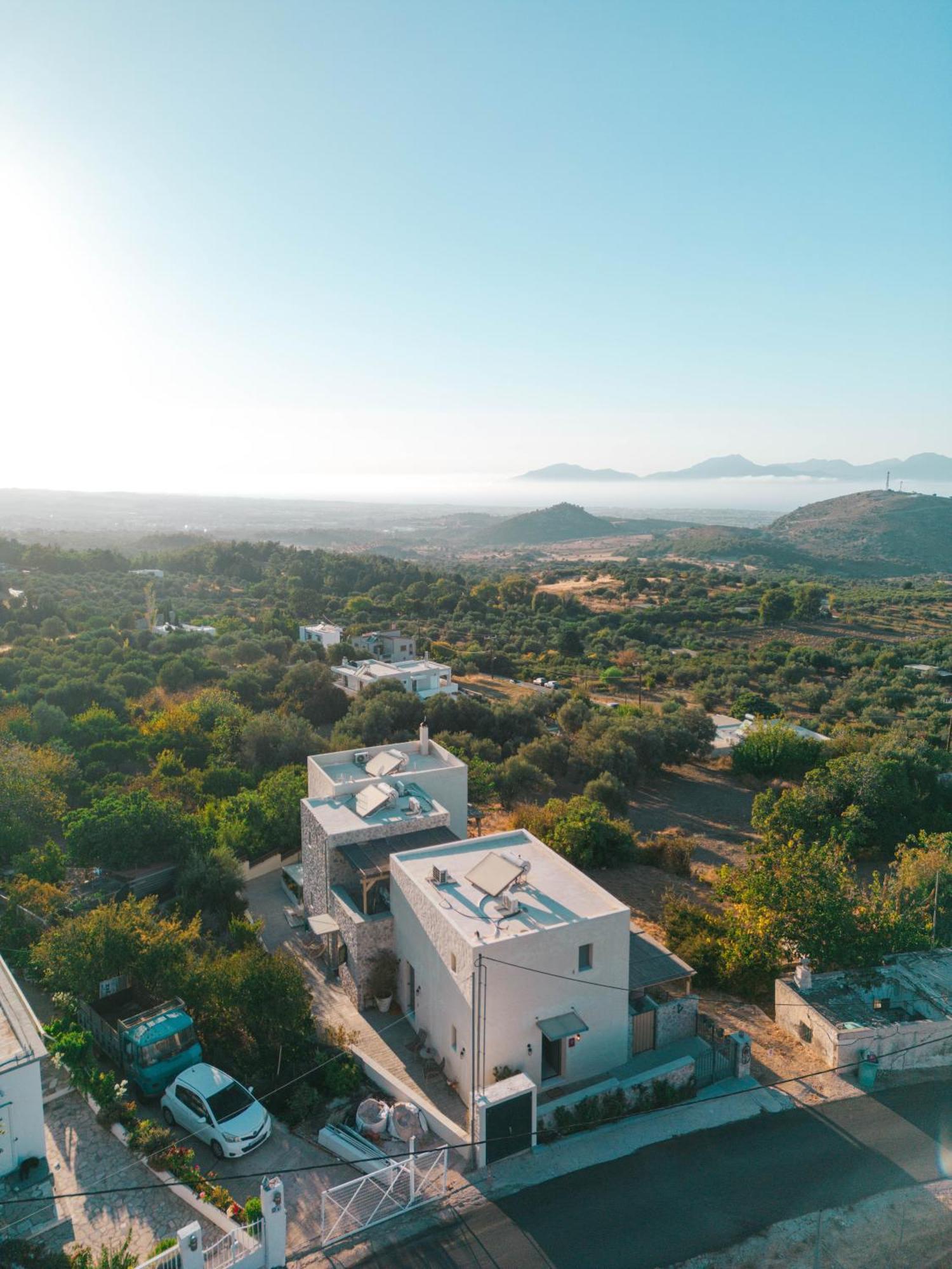 Villa Rosa - Luxury Villas With Panoramic Views Lagoudi Zia Dış mekan fotoğraf