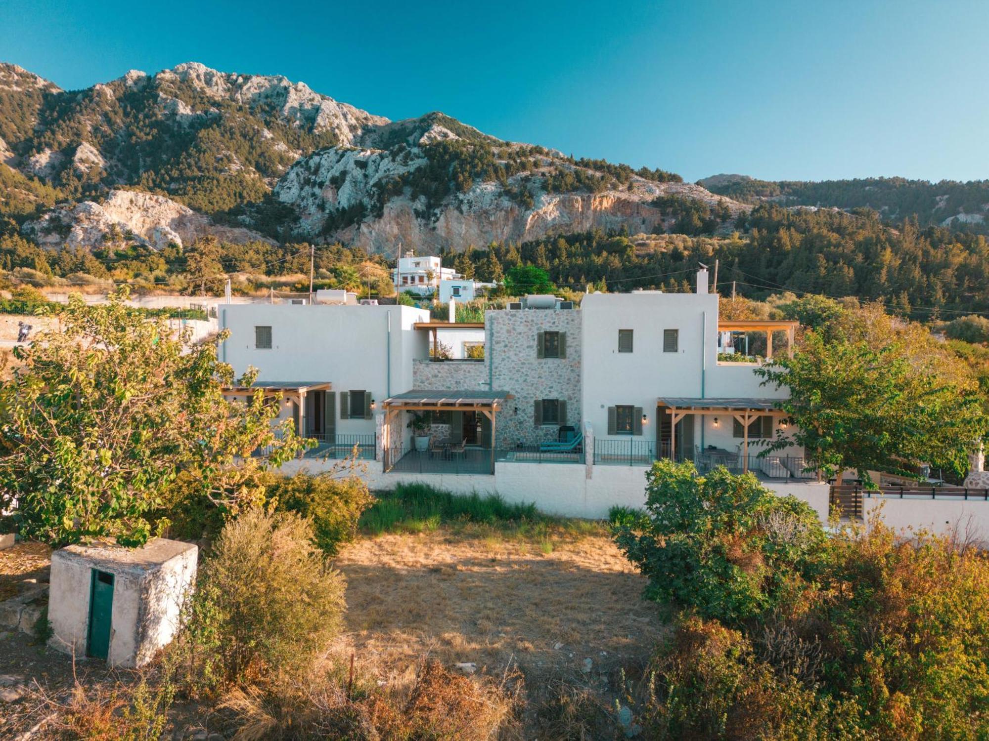 Villa Rosa - Luxury Villas With Panoramic Views Lagoudi Zia Dış mekan fotoğraf
